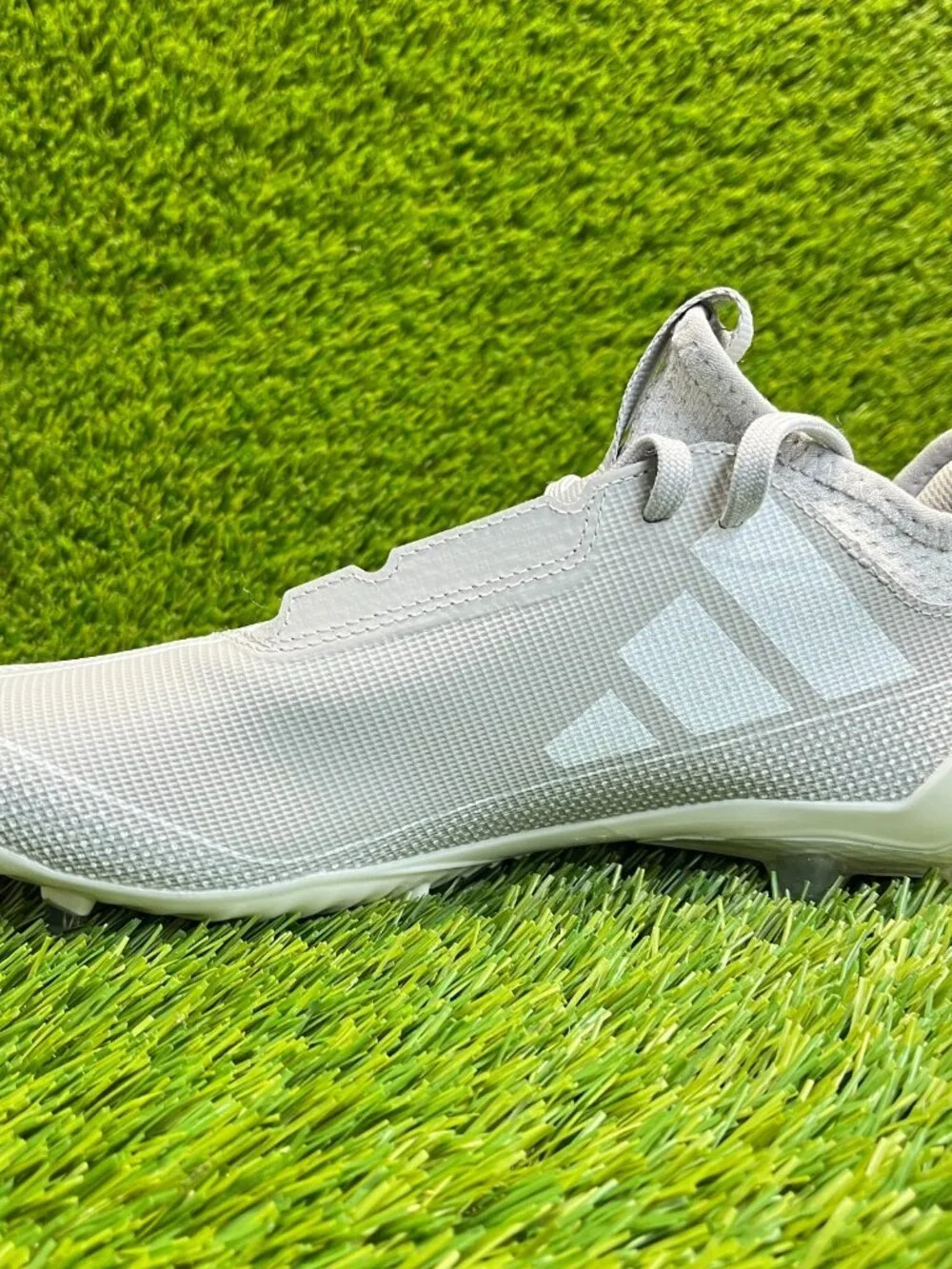 Adidas Adizero Electric.1 Mens Size‎ 8 Gray Silver Running Football Cleats